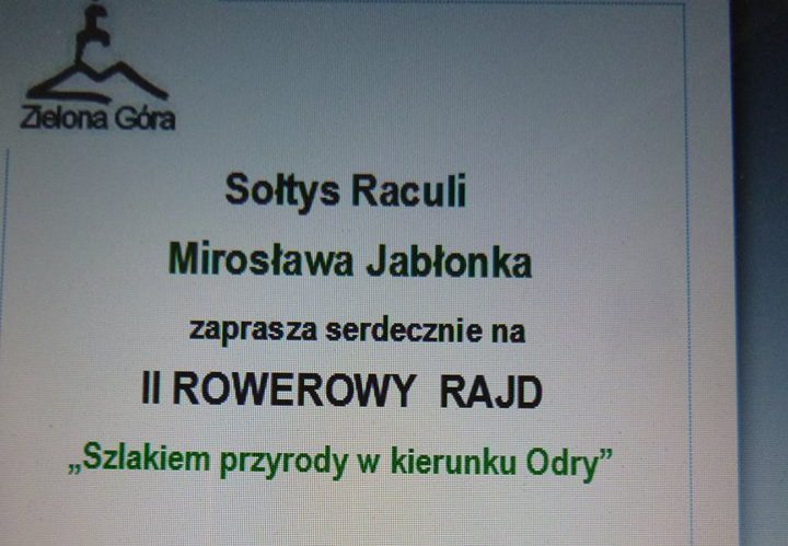 II Rowerowy Rajd