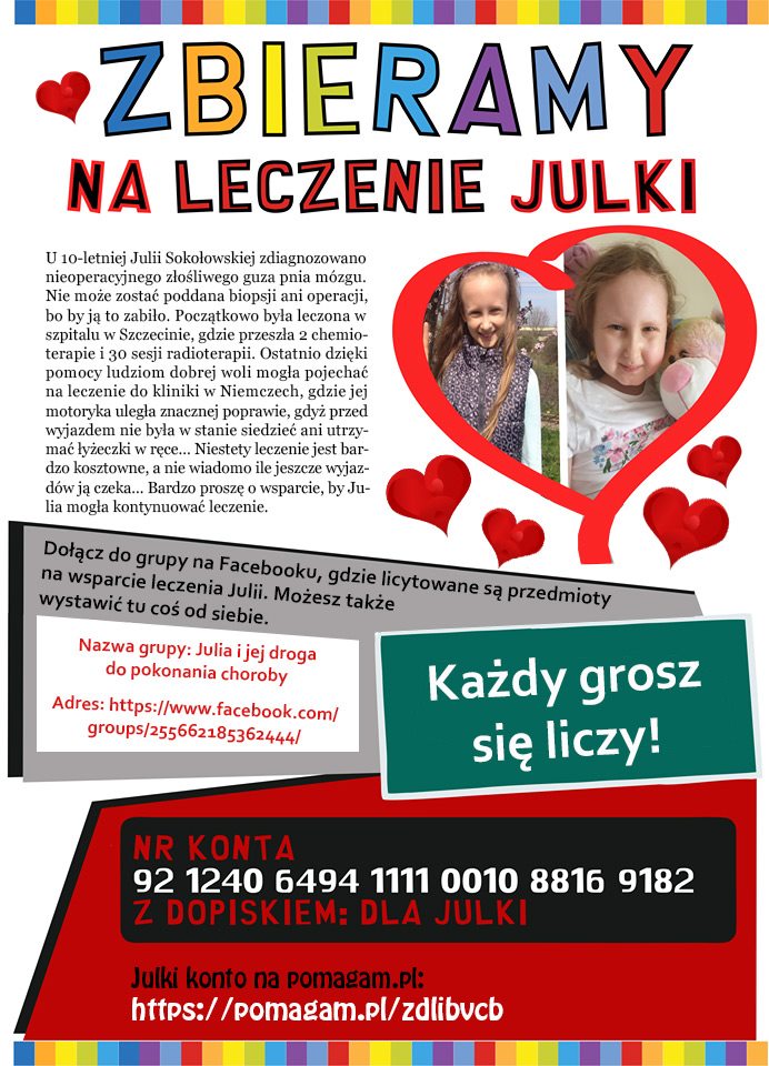 Kupując lody pomagamy Julce!